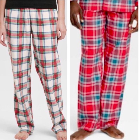 XXL MEN’S 2pc PJS PANT Pants Plaid Pajamas Target Wondershop Goodfellow & Co NEW - Picture 1 of 11